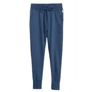 Free people FP Movement Sunny Joggers-Size XL Activewear-Sweat Pants Blue-Silver